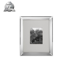 cadre en aluminium photographie, cadre photo miroir en verre 8x10, cadres pour enfants